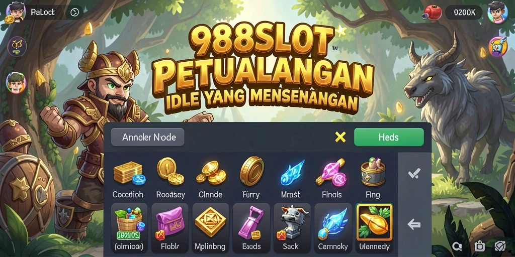 Tampilan gameplay 988SLOT yang memukau dan mengasyikkan.