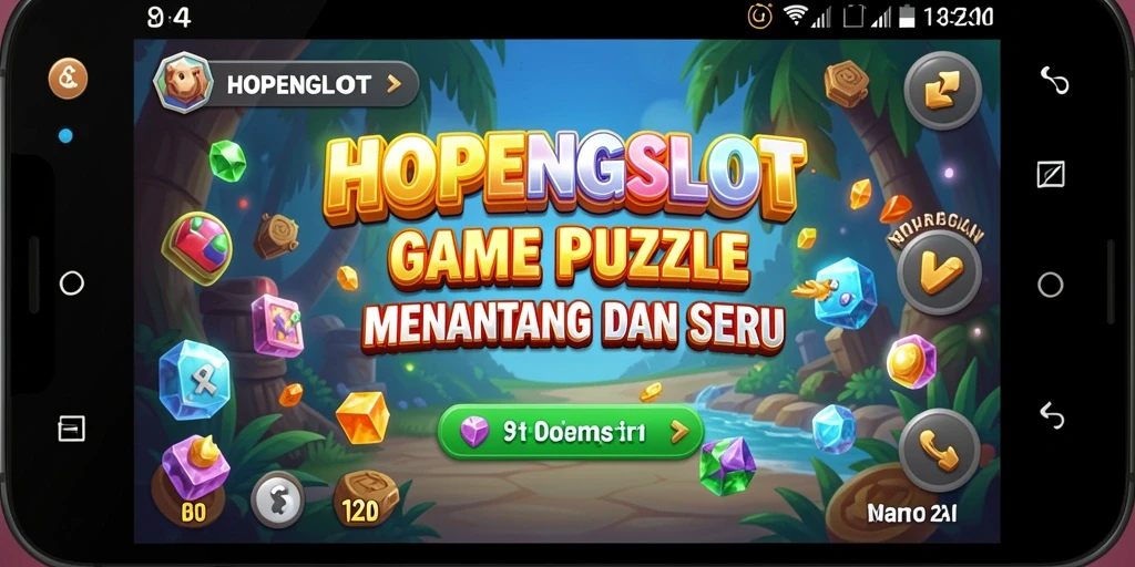 Gameplay seru HOPENGSLOT yang menantang di dunia Puzzle.