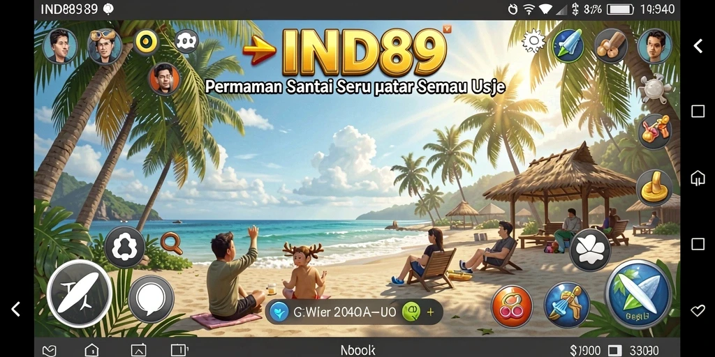 Screenshot IND89 menampilkan gameplay santai yang menarik.