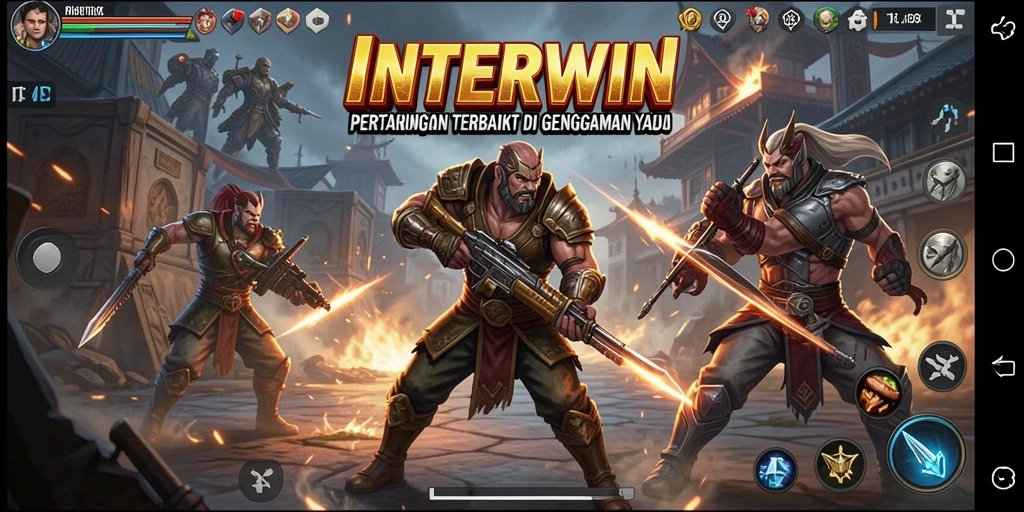 Gambaran aksi intens dari pertarungan di INTERWIN.