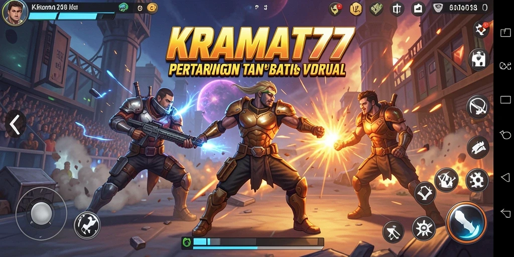 Tampilan gameplay KRAMAT77 yang penuh aksi dan pertarungan sengit.
