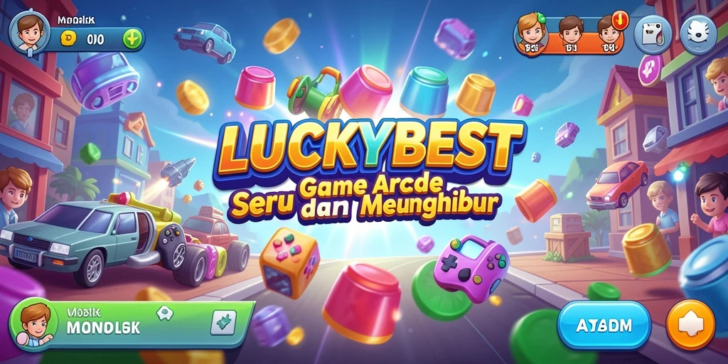 Tampilan gameplay seru LUCKYBEST dengan berbagai level menantang.