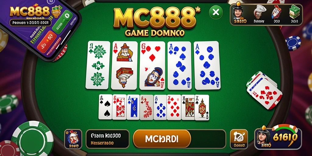 Tampilan gameplay seru dalam MC888 yang memikat pemain.