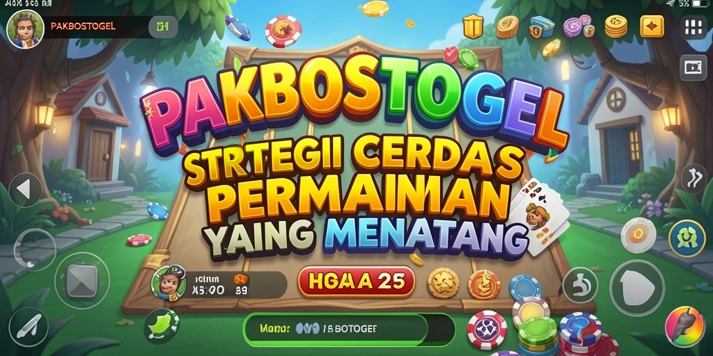 Tangkapan layar utama dari permainan strategi yang menarik.