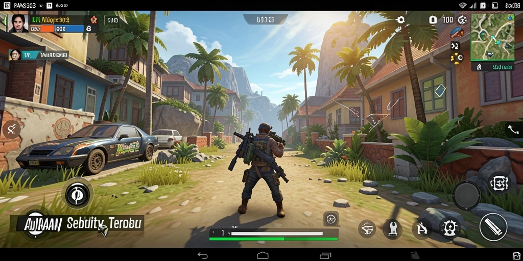 Tampilan antarmuka RANS303 yang sederhana dan fungsional.