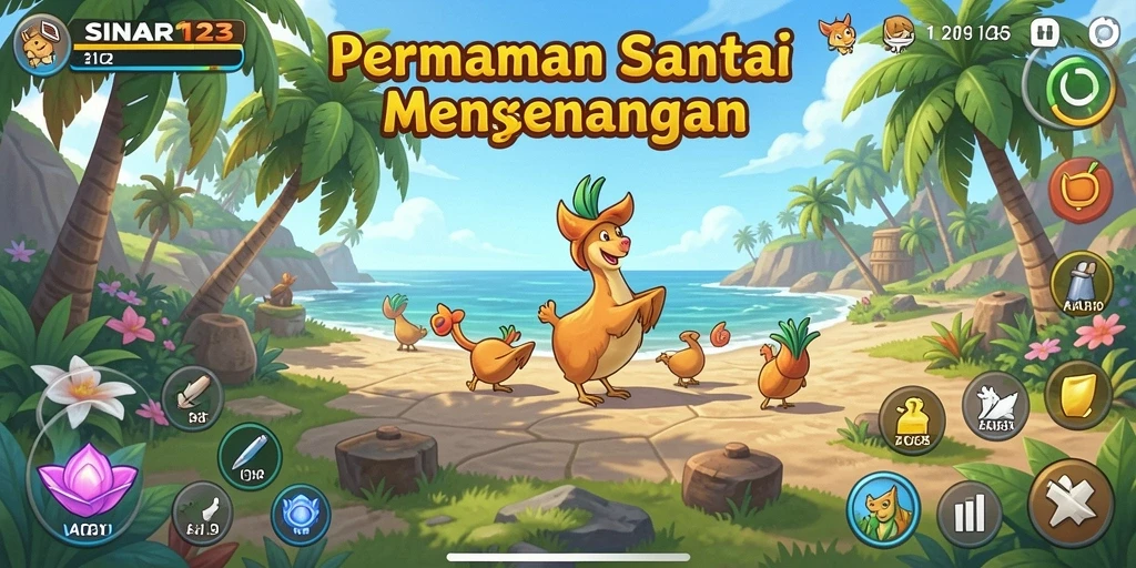 Gameplay menarik dan penuh warna di SINAR123.