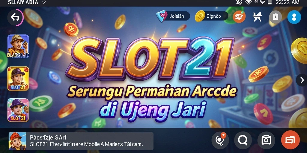 Tampilan gameplay menegangkan di SLOT21 saat bermain.